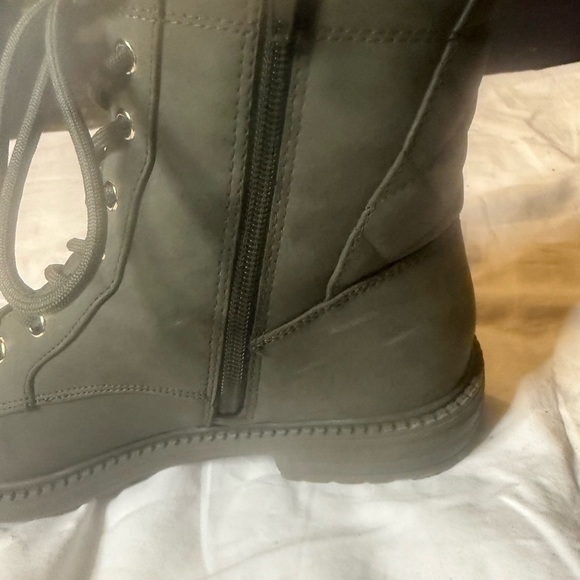 GBG Los Angeles Women's Olive Combat Boots 8.5‎ - Picture 11 of 16